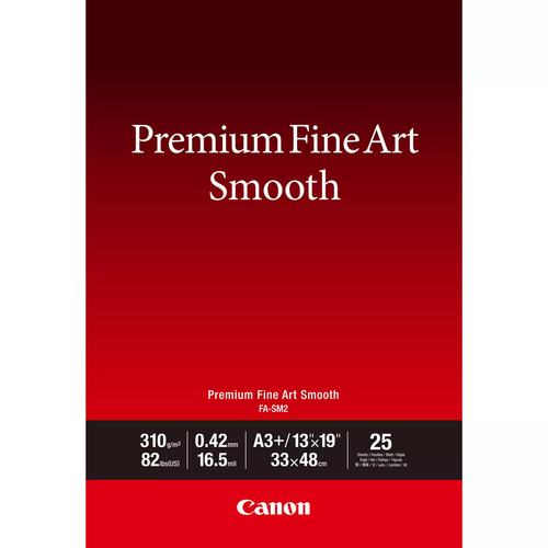 CANON PREMIUM FINEART SMOOTH A3+ 25
