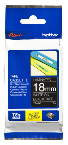 BROTHER TZE-345 LAMINATED TAPE 18MM 8M