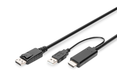 DIGITUS 2M HDMI TO DP ADAPTER CABLE