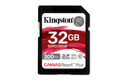 KINGSTON 32GB SDHC REACT PLUS UHS-II