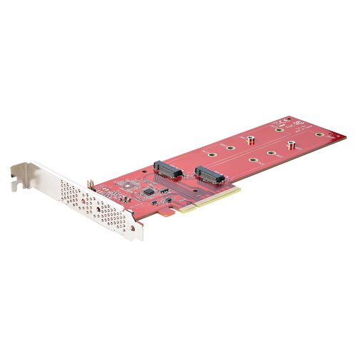 STARTECH DUAL M.2 PCIE SSD ADAPTER CARD