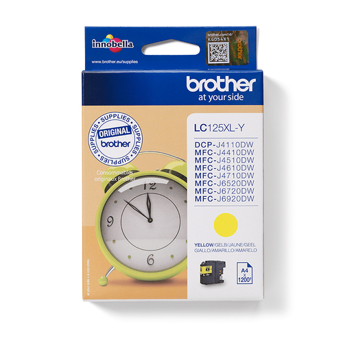 BROTHER LC-125XLY F. MFC-J4510DW