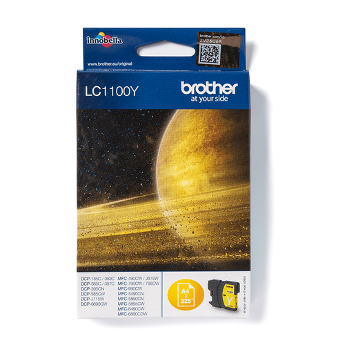 BROTHER LC-1100Y INK CARTRIDGE YELLOW