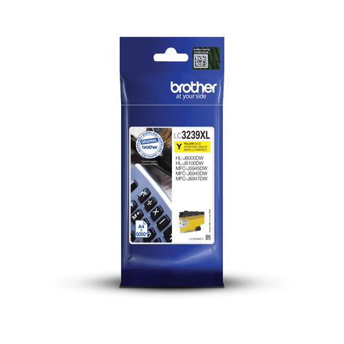 BROTHER LC-3239XLY INK CARTRIDGE YELLOW
