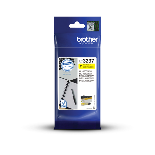 BROTHER LC-3237Y INK CARTRIDGE YELLOW