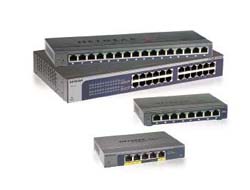 Bild von NETGEAR GS108E Switch 8 Port Gigabit Ethernet LAN Switch Plus (Managed Netzwerk Switch mit IGMP, QoS, VLAN, lüfterloses Metallgehäuse, ProSAFE Lifetime-Garantie)