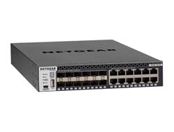 Bild von NETGEAR M4300-12X12F Managed L2/L3 10G Ethernet (100/1000/10000) 1U Schwarz