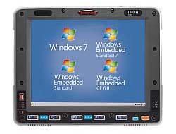 Bild von Honeywell Thor VM2 3G 8 GB 24,6 cm (9.7 Zoll) Intel Atom® 2 GB Wi-Fi 4 (802.11n) Windows Embedded Standard 2009 Grau, Silber