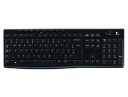 Bild von Logitech Wireless Keyboard K270 Tastatur RF Wireless QWERTZ Deutsch Schwarz