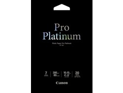 Bild von Canon PT-101 Pro Platinum Fotopapier 10x15 cm – 20 Blatt