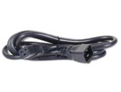 Bild von APC PWR Cord C19 - C20, 0.6 m Schwarz 0,6 m C19-Koppler C20-Koppler