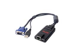 Bild von APC KVM-USB Tastatur/Video/Maus (KVM)-Kabel Schwarz