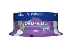 VERBATIM DVD+R DOUBLE LAYER 8X 8.5GB