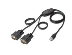 DIGITUS DIGITUS USB 20 TO 2XRS232 CABLE