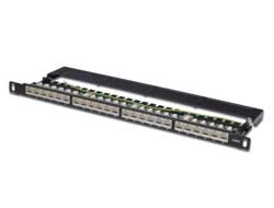 Bild von Digitus CAT 6, Klasse E High Density Patch Panel, geschirmt, schwarz