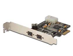 Bild von Digitus Firewire 800 (1394b) PCIe Card
