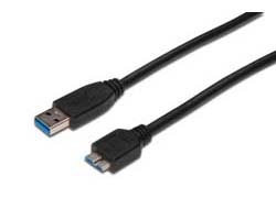Bild von Digitus USB 3.0 Anschlusskabel, A/St - micro B/St