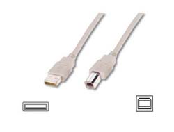 DIGITUS USB CONN. CABLE A B 3.0M