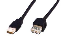 DIGITUS USB 2.0 EXT. CABLE A 3.0M