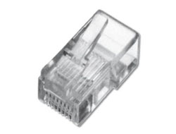 Bild von Digitus Modularstecker für Rundkabel, Pass through Stecker