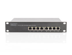 Bild von Digitus 8-Port Gigabit PoE Switch, 10 Zoll, Unmanaged