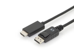 Bild von Digitus DisplayPort Adapterkabel, DP - HDMI Typ A