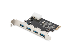 Bild von Digitus 4-Port USB 3.0 PCI Express-Karte