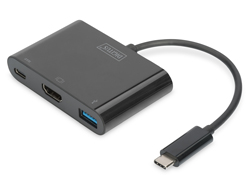 Bild von Digitus USB Type-C™ HDMI Multiport Adapter, 3-Port