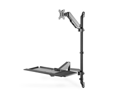 DIGITUS SINGLE SIT-STAND WORKSTATION