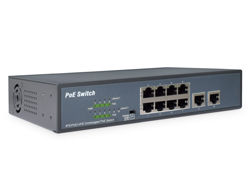 DIGITUS 8 PORT FAST ETHERENT POE SWITCH