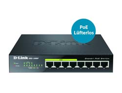 D-LINK 8-PORT 10/100/1000 LAYER2 POE