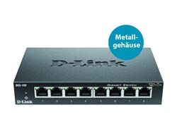 D-LINK 8-PORT LAYER2 GIGABIT SWITCH