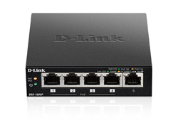 D-LINK 5-PORT DESKTOP POE+ SWITCH