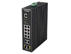 D-LINK 12-PORT L2 INDUSTRIAL SWITCH