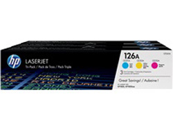 HP INC. TONER CARTRIDGE 126A C/Y/M