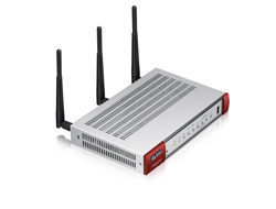 Bild von Zyxel USG20W-VPN-EU0101F WLAN-Router Gigabit Ethernet Dual-Band (2,4 GHz/5 GHz) 4G Grau, Rot