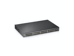 Bild von Zyxel XGS2210-52 Managed L2 Gigabit Ethernet (10/100/1000) 1U Schwarz