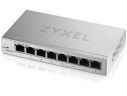 Bild von Zyxel GS1200-8 Managed Gigabit Ethernet (10/100/1000) Silber