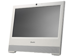 Bild von Shuttle X50V7 Intel® Celeron® 39,6 cm (15.6 Zoll) 1366 x 798 Pixel Touchscreen All-in-One-PC-Barebone Weiß