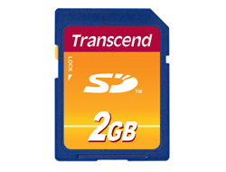 TRANSCEND SD CARD 2GB