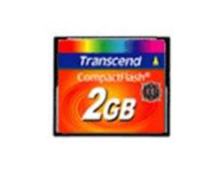 TRANSCEND COMPACT FLASH CARD 2GB MLC