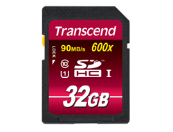 TRANSCEND SDHC CARD 32GB (CLASS 10) UHS-I