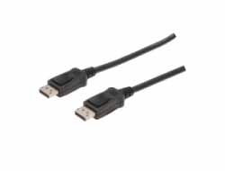 Bild von M-Cab DisplayPort Anschlusskabel, St/St, 5m, 1080p, schwarz