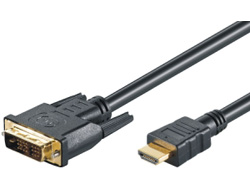 M-CAB 3M HDMI DVI -D 18+1 CABLE GOLD