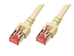 Bild von M-Cab CAT6 Netzwerkkabel, S-FTP, PIMF, halogenfrei, 1GB, 1.0m, grau