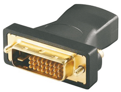 Bild von M-Cab HDMI Adapter - HDMI Buchse -&gt; DVI-D (24+1) Stecker
