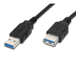 M-CAB 1.8M USB 3.0 CABLE A-A /M-F BK