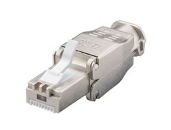 Bild von M-Cab Werkzeugfreier RJ45 Stecker STP geschirmt, CAT 6