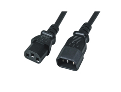 M-CAB 2M POWER CORD C13-C14 - BK