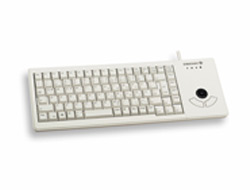 Bild von CHERRY XS Trackball Tastatur USB QWERTZ Deutsch Grau